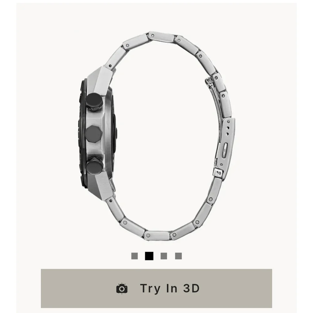 Citizen Silver Multi-Function Watch with Sleek Design
